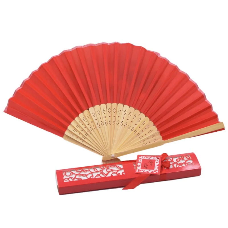 Buy Summer Chinese Hand Paper Fans Pocket Folding