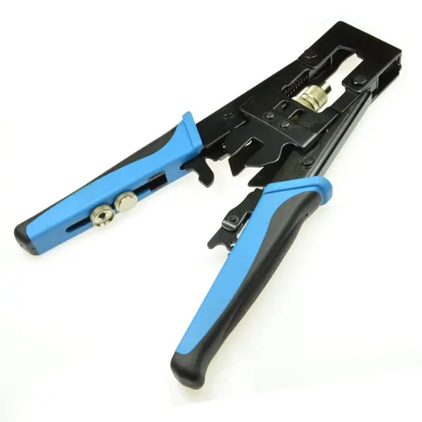 

Universal Compression Tool BNC/RCA CRIMP TOOL RG59/RG6 1W5,RG59, RG6, F-pin, BNC, RCA