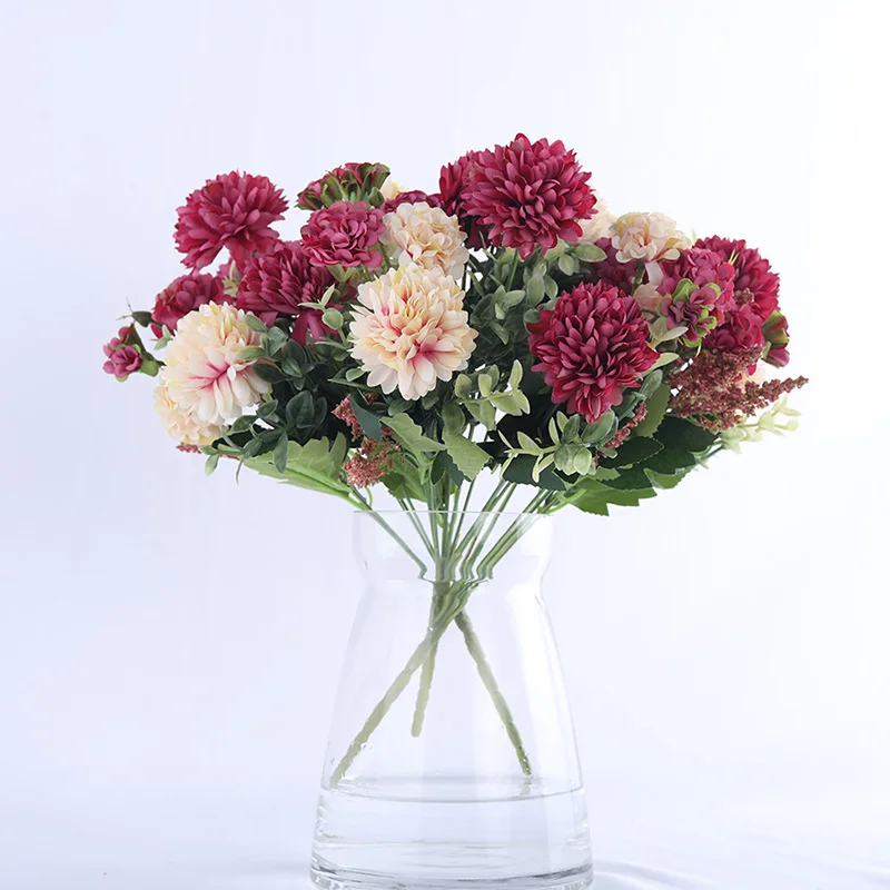 

Simulation Hydrangea Artificial Flower Wedding Supplies Decoration Artificial Flower Family Festival Party Hydrangea