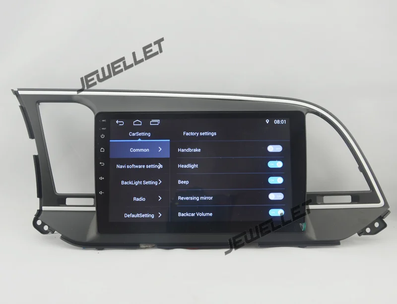 Sale 10.1" Quad-core  Android 8.1 Car GPS radio Navigation for Hyundai Elantra Avante 2017 with 4G/Wifi DVR mirror link 9