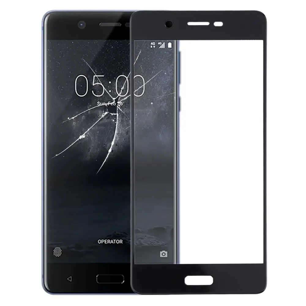 2019 Nuovo Frontale Lcd Di Tocco Di Vetro Del Pannello Lens Per Nokia 5 Ta-1024 Ta-1027 Ta-1044 Touch Screen Esterno Lente In Vetro Digitalizzatore