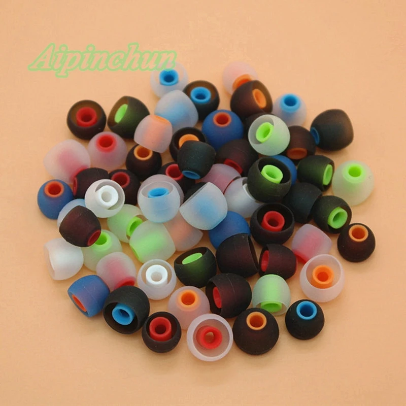 

Aipinchun High Quality 6 Pairs 3.8mm Eartips Earbud Cushion Replacement Ear Tips Pads Covers Earplugs For In-Ear Earphone