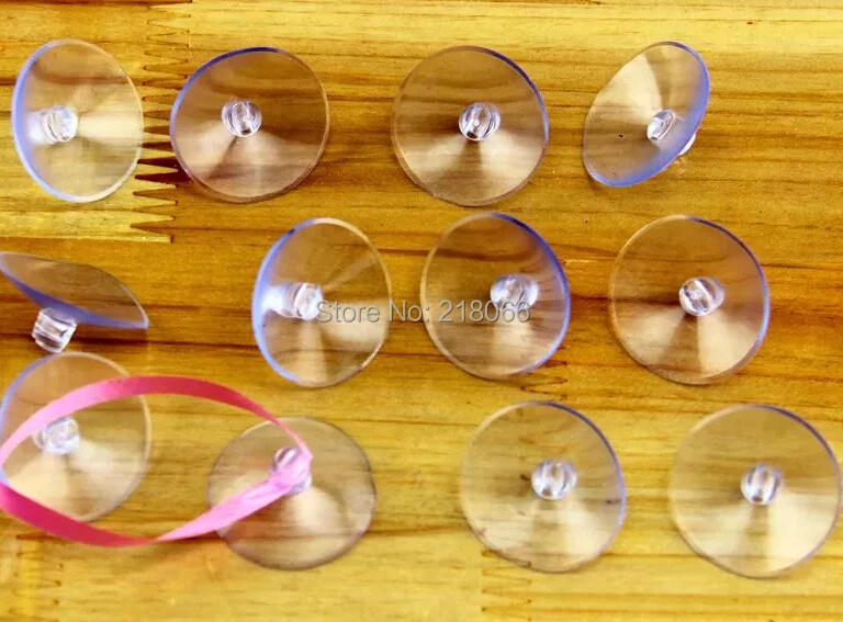 

30pcs 3cm Car decoration transparent rubber strong suction cup glass DIY Wedding supplies