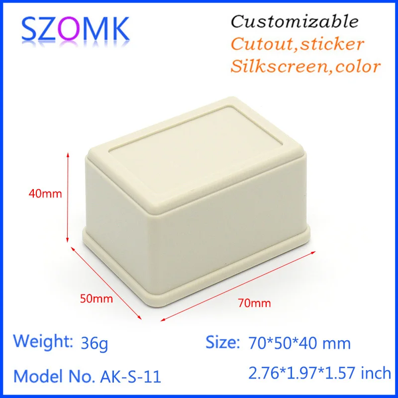 plastic enclosure for electronics control box szomk diy enclosure junction box plastic housing small abs instrument enclosure distribution box black plastic box enclosure electronics case  (3).jpg