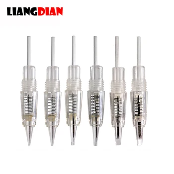 

50pcs/lot Disposable 8mm Screw Permanent Makeup Needles Tattoo Cartridges For Charmant Liberty Microblading Microneedling