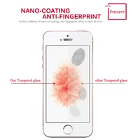 Wellzly мм 0,26 мм 2.5D Защитное стекло для iPhone 5S закаленное стекло для iPhone 5 SE защита экрана на Закаленное стекло пленка 9 H HD