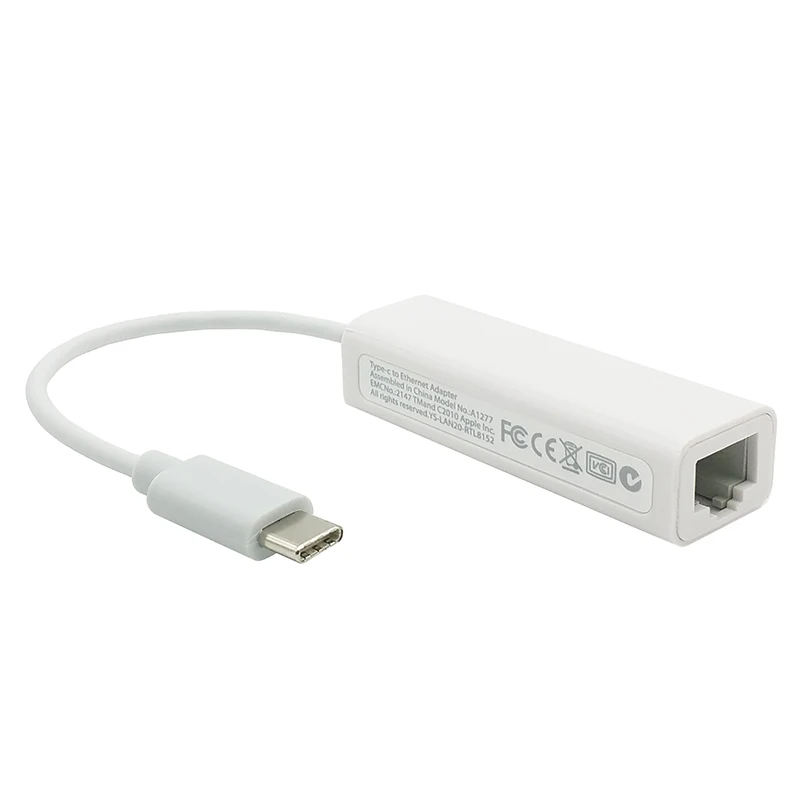 USB C USB 3.1 Type C to RJ45 10100Mbps Ethernet LAN Network Adapter Converter for Apple Macbook Air PC Laptop ChromeBook Pixel (9)