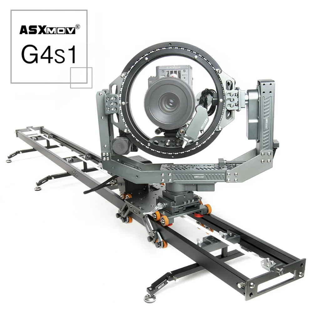 Asxmov G4s Motorized Camera Dolly Slider Aluminum Alloy Multifunction