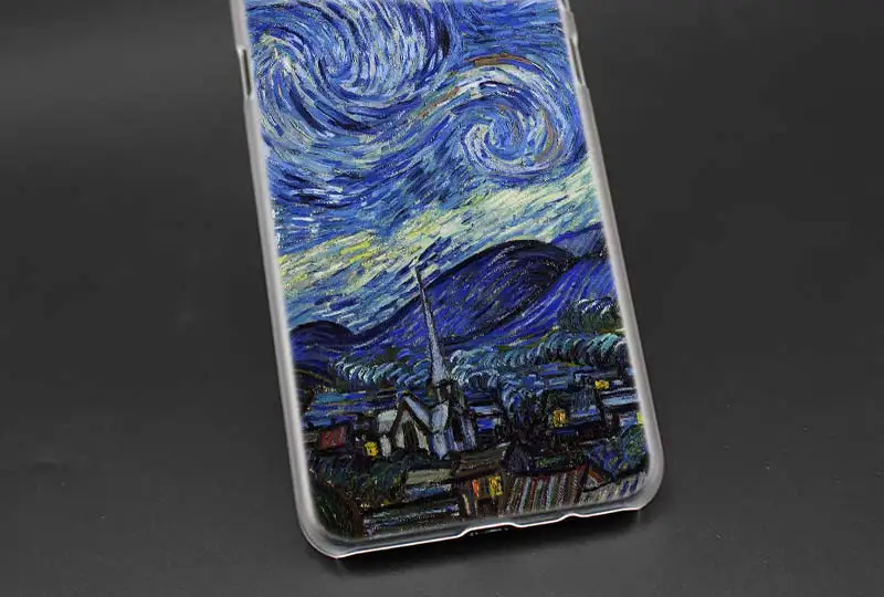 Sky van gogh для samsung Galaxy Note 8 9 M30 M20 M10 S10 S9 S8 Plus S7 S6 Edge жесткий пластиковый чехол для телефона