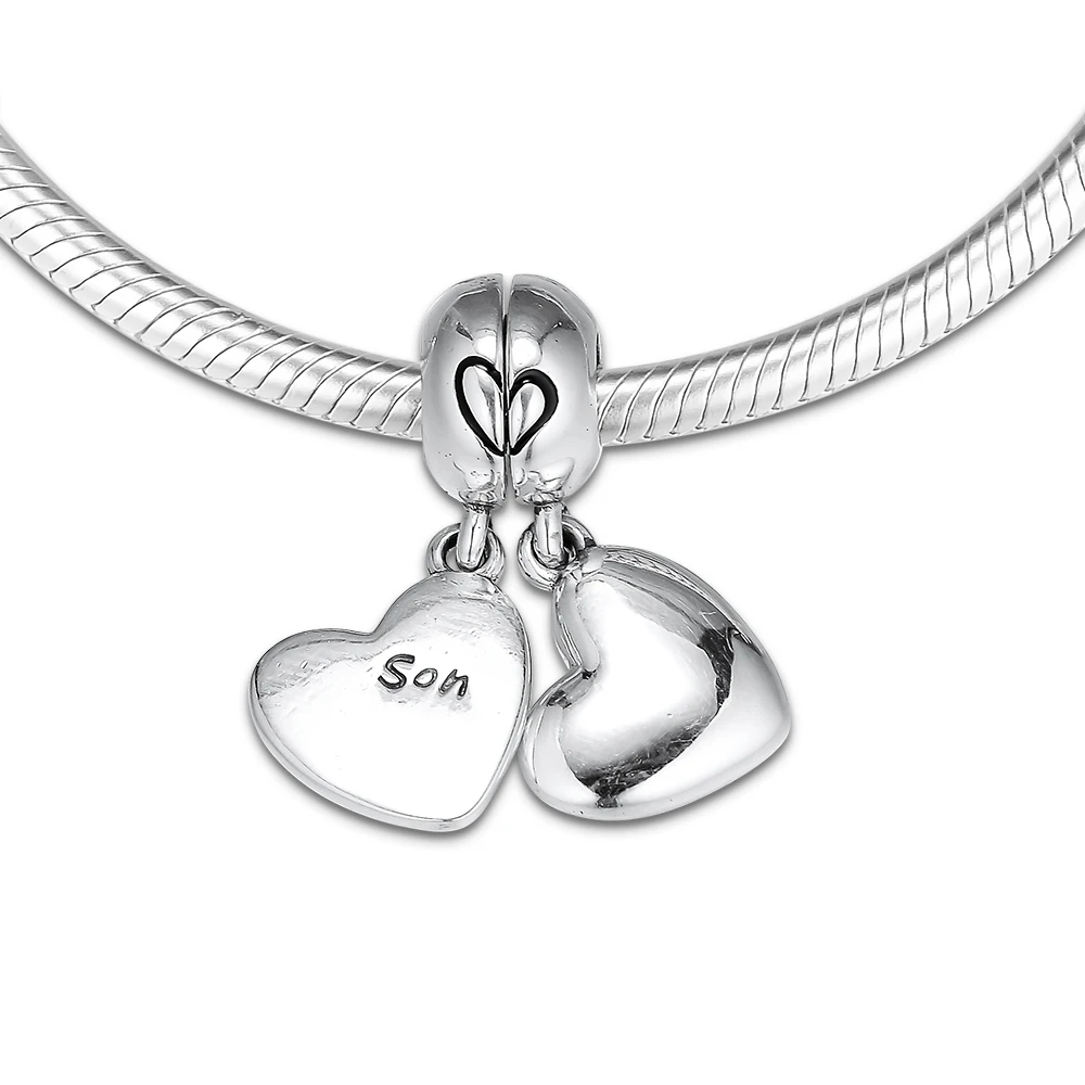 pandora bracelet mother son charm
