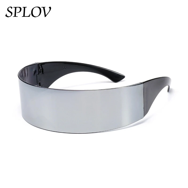 Unique Wrap Around Sunglasses Men Women Novelty Mask Costume Glasses Dancing Party Festival Halloween Decoration Cool Eyewear