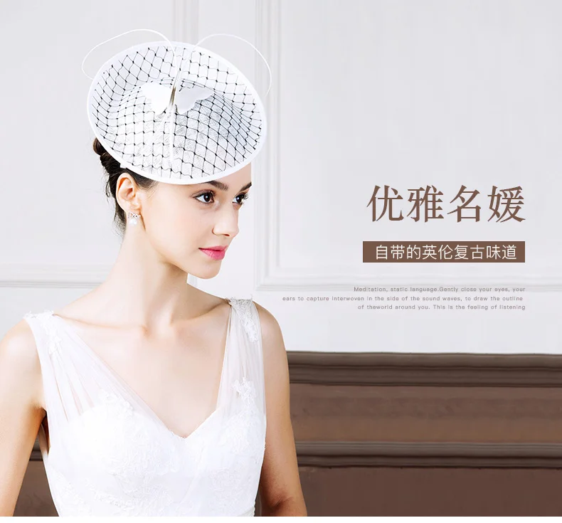 Lady Fedoras Hat Black Stripe Hats 
