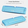 Blue Food Packing Machine Automatic Food Vacuum Sealer with Built-in Cutter Starter Kit 10pcs bags Best for Home Food Saving ► Photo 2/6