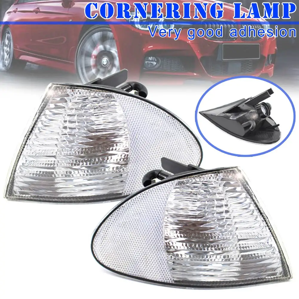 

2018 1 Pair Parking Turn Signal Indicator Corner Lights Replacement for BMW 3 Series E46 98-01 CSL88