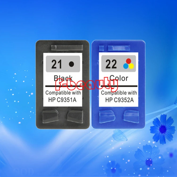 

High quality 21 22 21XL 22XL ink cartridge compatible for HP1402 1406 1408 1410 1360 1460 2360 2460 3920 3940 F370 F380 F2120