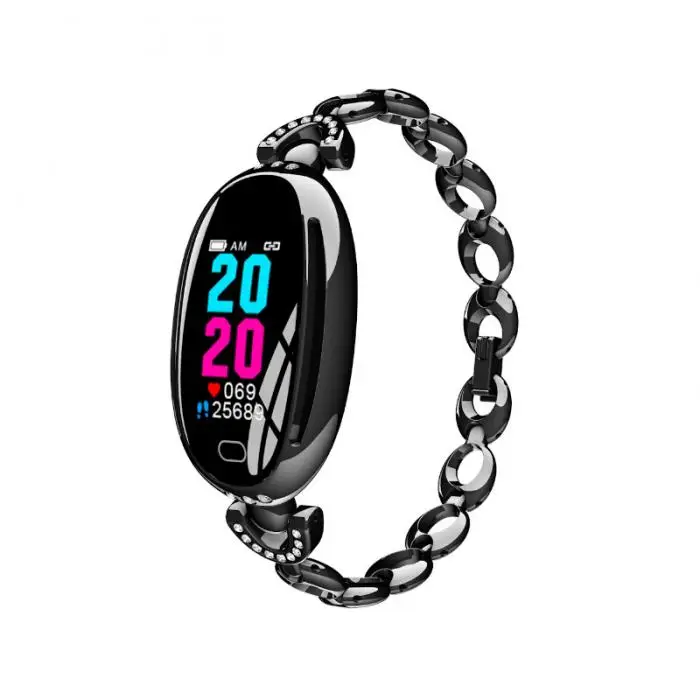 Горячие женские фитнес-браслет Bluetooth монитор сердечного ритма будильник водонепроницаемые Смарт-часы BUS66