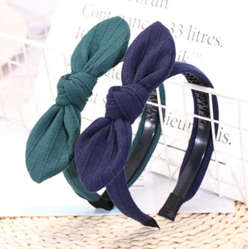 

by dhl or ems 500pcs Korea Polka Dot Rabbit Ear Hair Accessories Hair Band Hair Bows Flower Crown Headbands hot