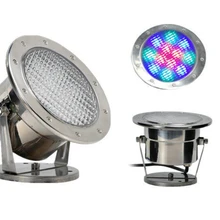 12 Вт нержавеющая сталь Светодиодный прожектор 12 В светодиодная подсветка для бассейна от производителя(Сертификация CE& по ограничению на использование опасных материалов в производстве Макс. Сначала нужно установить в глубине 20 м 30 шт./лот продвижение