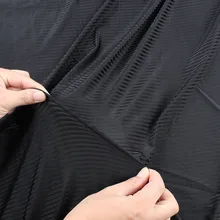 Белый/черный в полоску Высокая эластичность стрейч спандекс ткань для нижнего белья Джерси 150 см ширина по ярду