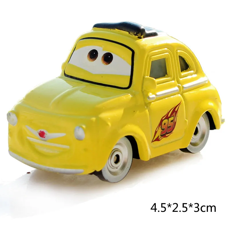 Дисней Pixar тачки 2 3 Молния Маккуин Джексон шторм Круз Рамирез матер литые под давлением автомобили из металлического сплава модель детские рождественские игрушки