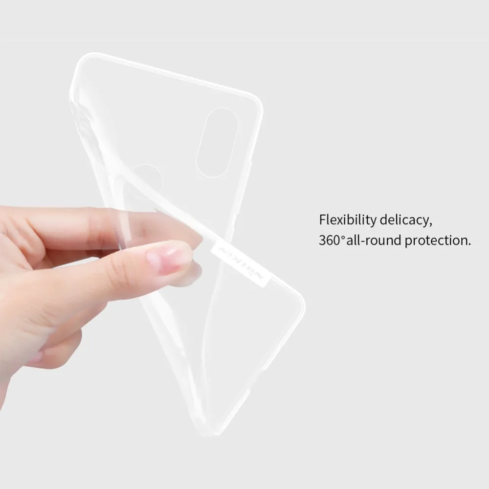 Funda Original Xiaomi Mi MIX 2 s NILLKIN Nature TPU funda para Xiaomi Mix 2 s funda s de teléfono de silicona transparente suave para Mix 2 s