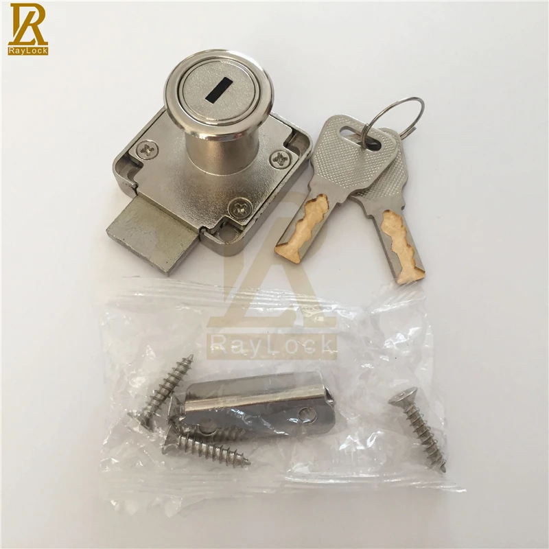 RayLock pack of 8 furniture lock type snake key wooden desk