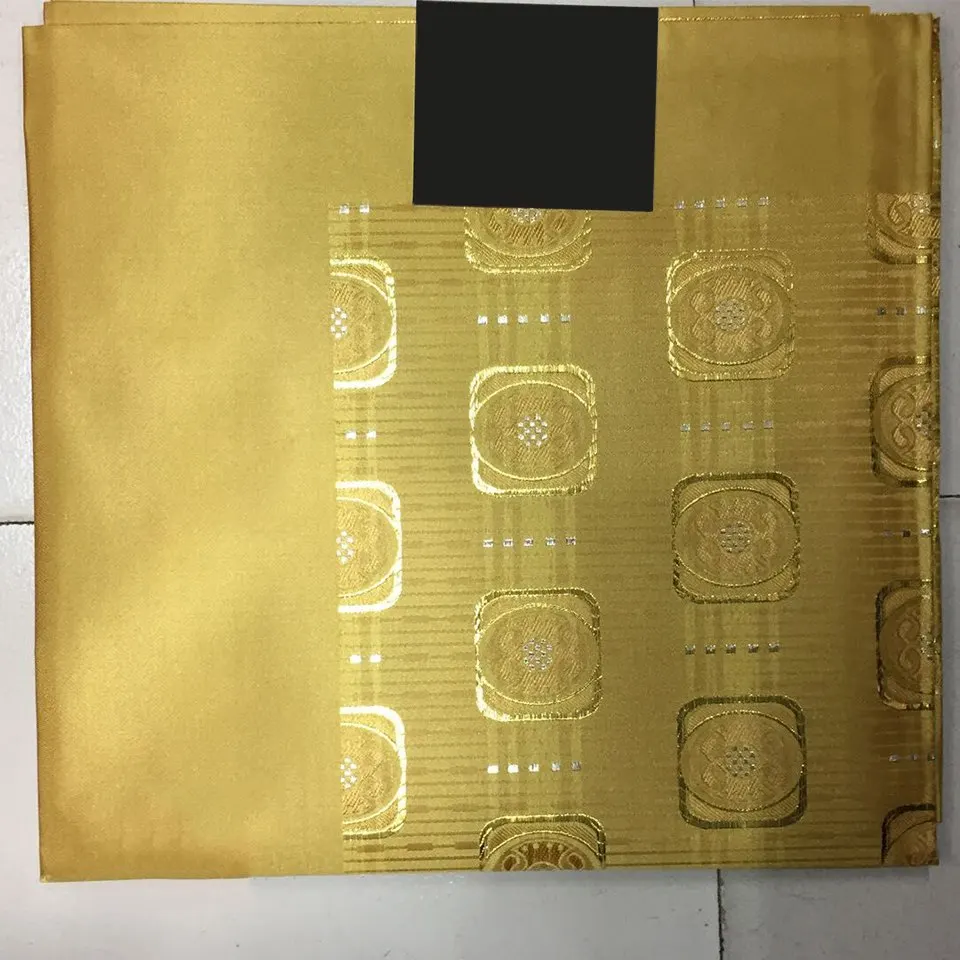 

African Headtie,Nigerian Sego Gele Headties, Gold African Head tie/scarf/ Bandanas for women head wrapping LXLX-17-2