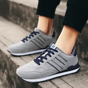 

2018 New Breathable Comfortable Casual Shoes For Male Fashion Men Lace-up High Quality Wear-resistant Men Sneakers Footwears