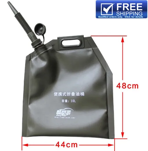 10l Foldable Bags Portable Fuel Tanks Gasoline Buc...