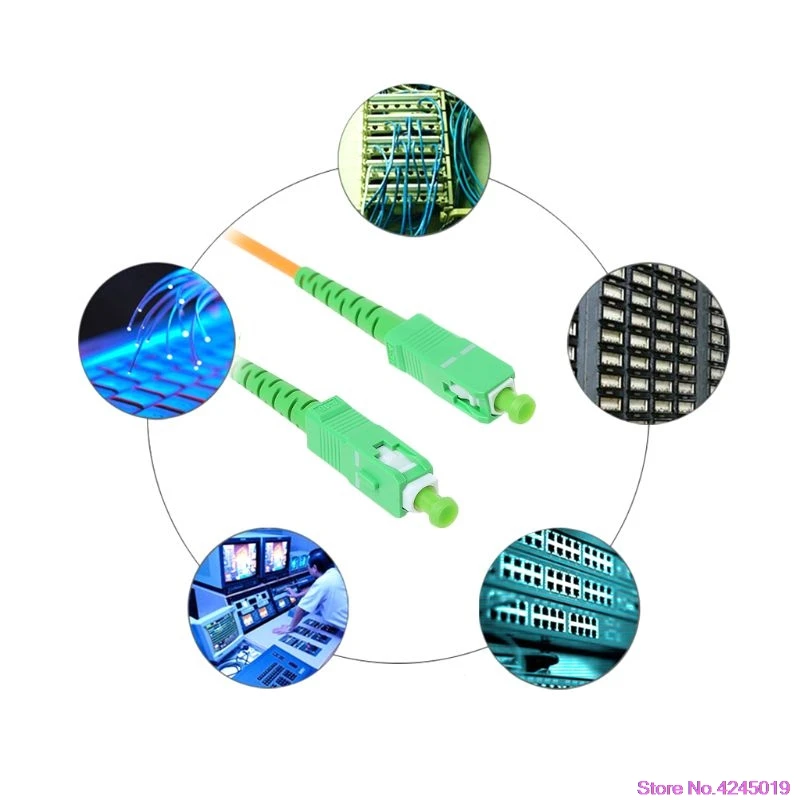 SC/APC-SC/APC-SM 3 мм волоконно-оптический соединительный кабель одномодовый удлинитель патч-корд