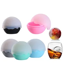 5,2 см Круглый Силиконовый поднос для льда Летняя Вечеринка бар DIY большой хоккейный виски коктейльный винный инвентарь