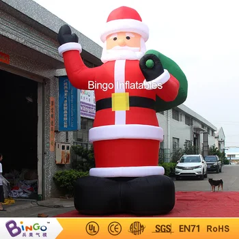 

outdoor christmas decoration inflatable santa claus 20ft high(6m high) factory direct sale BG-A1188 toy