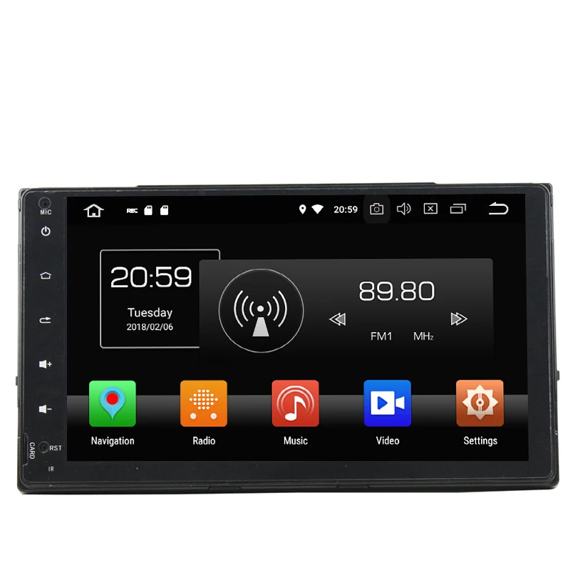 NaviTopia 4G ram 64G rom 8 Core автомобильный gps-навигатор для Toyota Corolla 2016 2017 радиоприемник