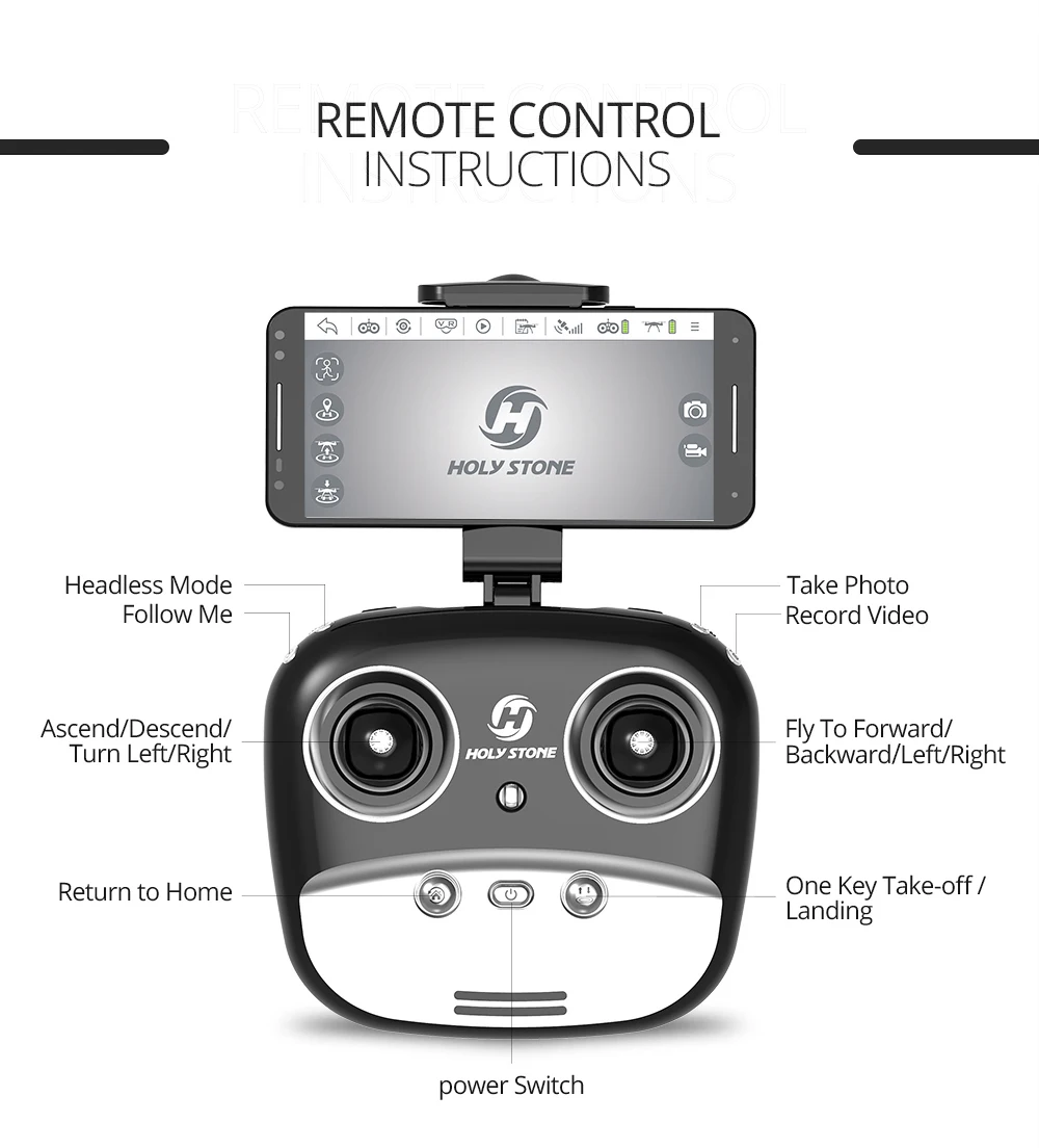 holy stone hs100 controller