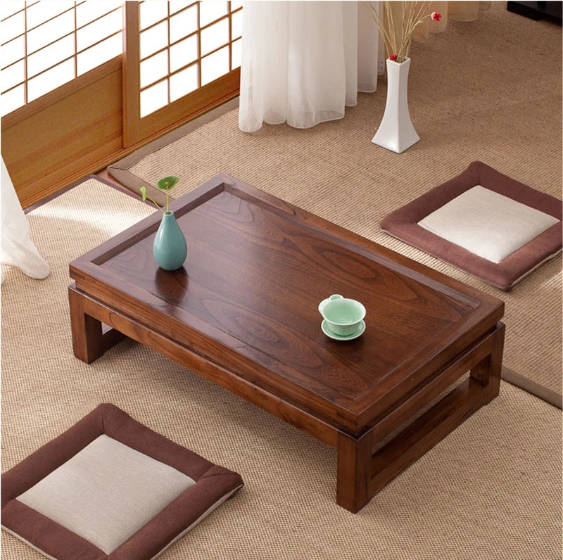 Japanese Tatami Floor Coffee Tables Tea Tables Home Living Room Furniture Wood Window Table Indoor Japan Chess Desk Japanese Tatami Floor Coffee Tables Tea Tables Home Living Room Furniture Wood Window Table Indoor Japan Chess Desk