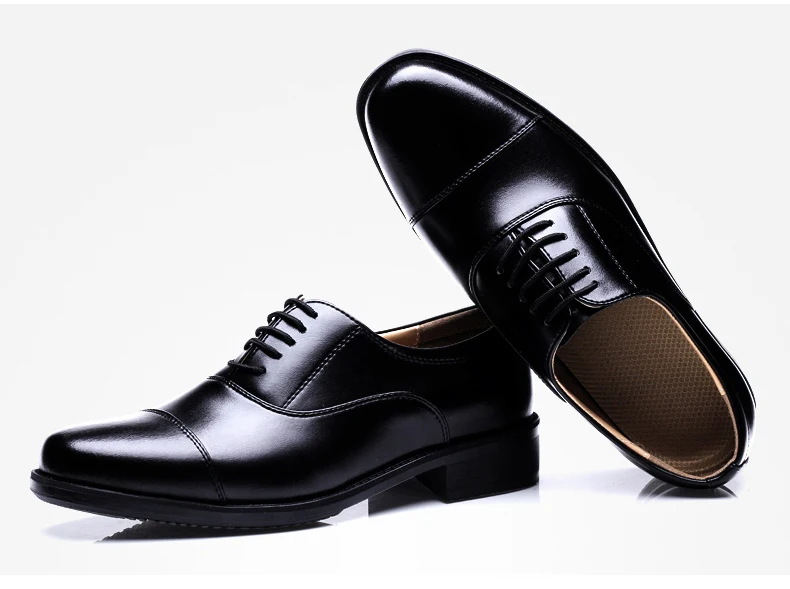 

Dresses Hollow Sergeant Three Joint Shoes Standard School Uniforms Officers Three Pointed Scalp Shoes