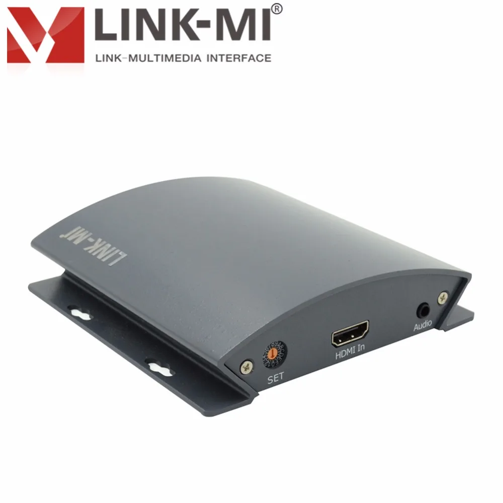 LINK MI PHS01 hdmi bnc HD SDI преобразователь в 1080p с аналоговым стерео аудио управлением DIP