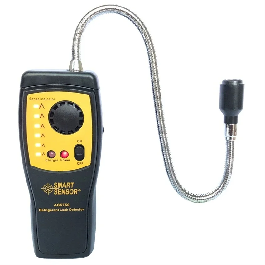 

Halogen Gas detector Automotive Air Conditioning Refrigerant Gas Freon Leak Detector Location Determine Tester alarm AS5750