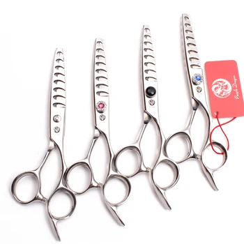 

6" JP Teflon Purple Dragon Salon Haircut Scissors Cutting Shears Thinning Scissors Willow Blade Professional Hair Scissors Z9022