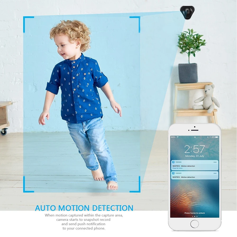Smart 1080P 3D VR WI-FI Camera 360 Degree Panoramic IP Camera 1.3MP Fisheye Wireless Wifi Smart Camera TF Card Slot Home Smart 1080P 3D VR WI-FI Camera 360 Degree Panoramic IP Camera 1.3MP Fisheye Wireless Wifi Smart Camera TF Card Slot Home