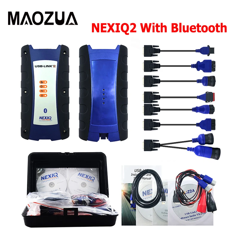 

High Quality NEXIQ2 Bluetooth USB Link NEXIQ Diesel Truck Diagnostic Tool NEXIQ 2 USB Link Heavy Duty Truck