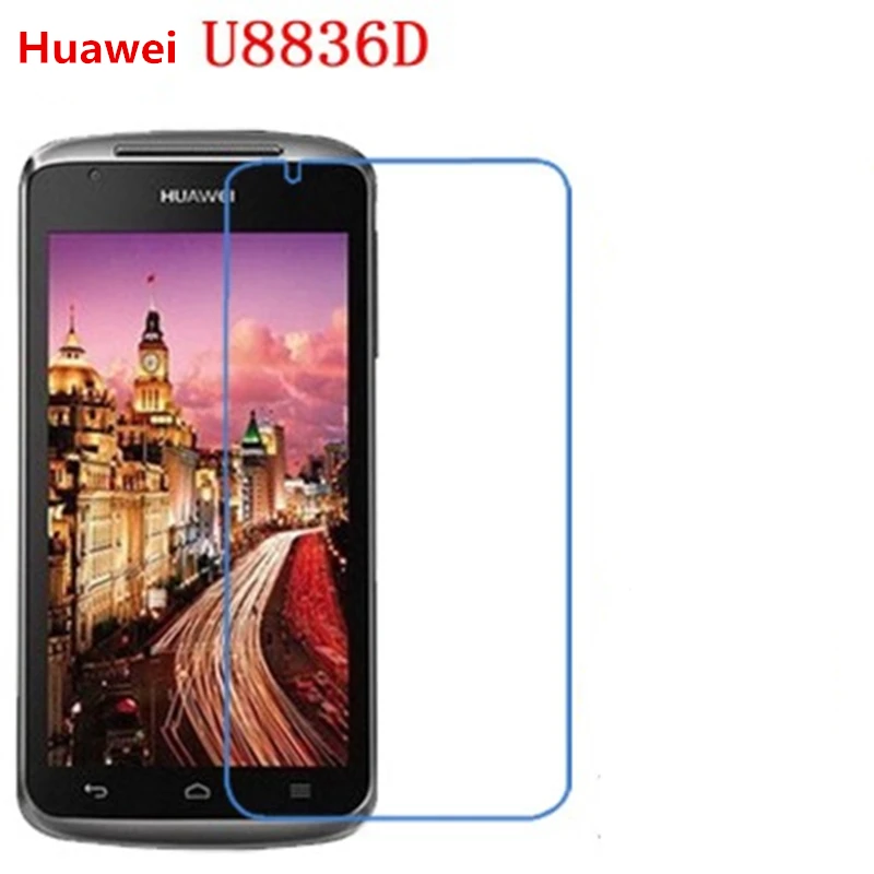 

5 Pcs Ultra Thin Clear HD LCD Screen Guard Protector Film With Cleaning Cloth For Huawei U8836D.