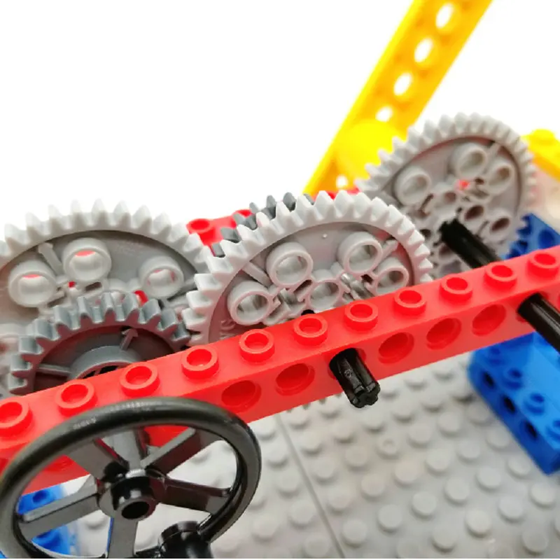 Educational Building Blocks The Mechanical Engineering Model Bricks Compatible LegoINGly Set Toys For Children Gift Creativity