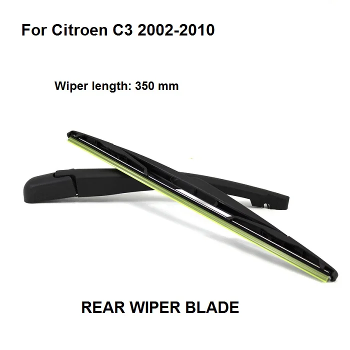 For Citroen C3 2002 2010 Rear Windscreen Windshield Wiper Arm And Wiper