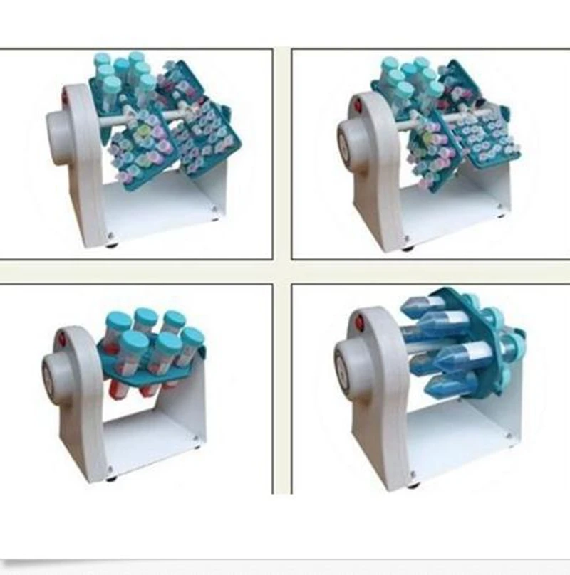 

New Lab Compact Tube Mixer 4D rotating mixing apparatus swing Rocker