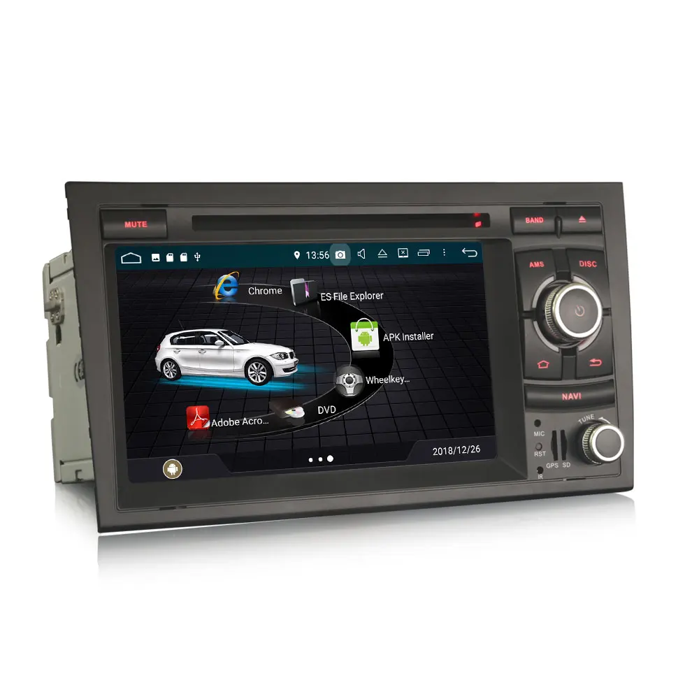 Clearance 7" Unique Design with Two UI Styles Android 8.1 Oreo OS Car DVD Multimedia GPS Radio for Seat Exeo 2008 2009 2010 2011 2012 2013 3