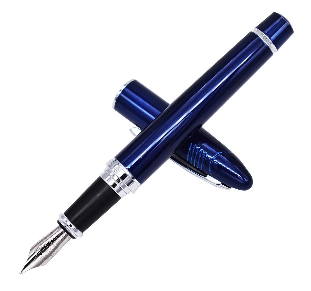 Герцог классический авторучка 911 темно-синий большой в форме акулы металлический Иридиум со средним наконечником письменная ручка Бизнес