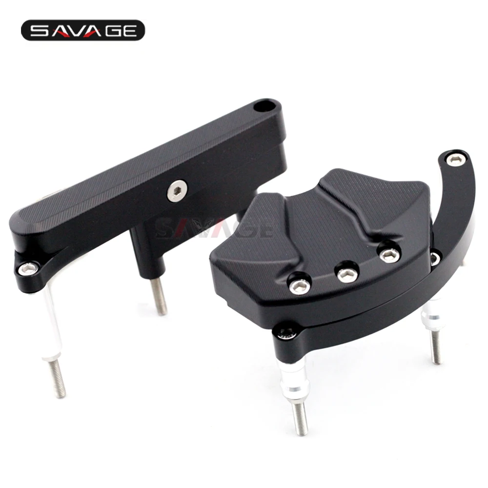 Engine Stator Slider Case Protector For YAMAHA MT-07 MT07 Tracer FZ-07 XSR 700 2014-2018 Motorcycle Guard Cover Left&Right цена Engine Stator Slider Case Protector For YAMAHA MT-07 MT07 Tracer FZ-07 XSR 700 2014-2018 Motorcycle Guard Cover Left&Right цены онлайн