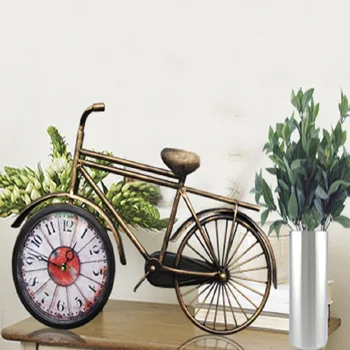 

alarm automobile clocks despertador digital watch electronic desk home decor klok masa saatial fajr clock metal Bicycle type