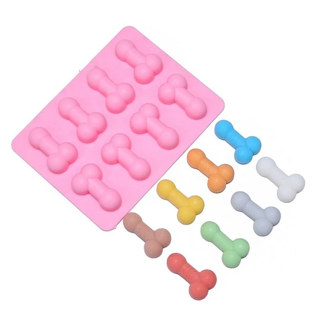 Forma del pene 3D stampo in Silicone stampo per dolci stampo per